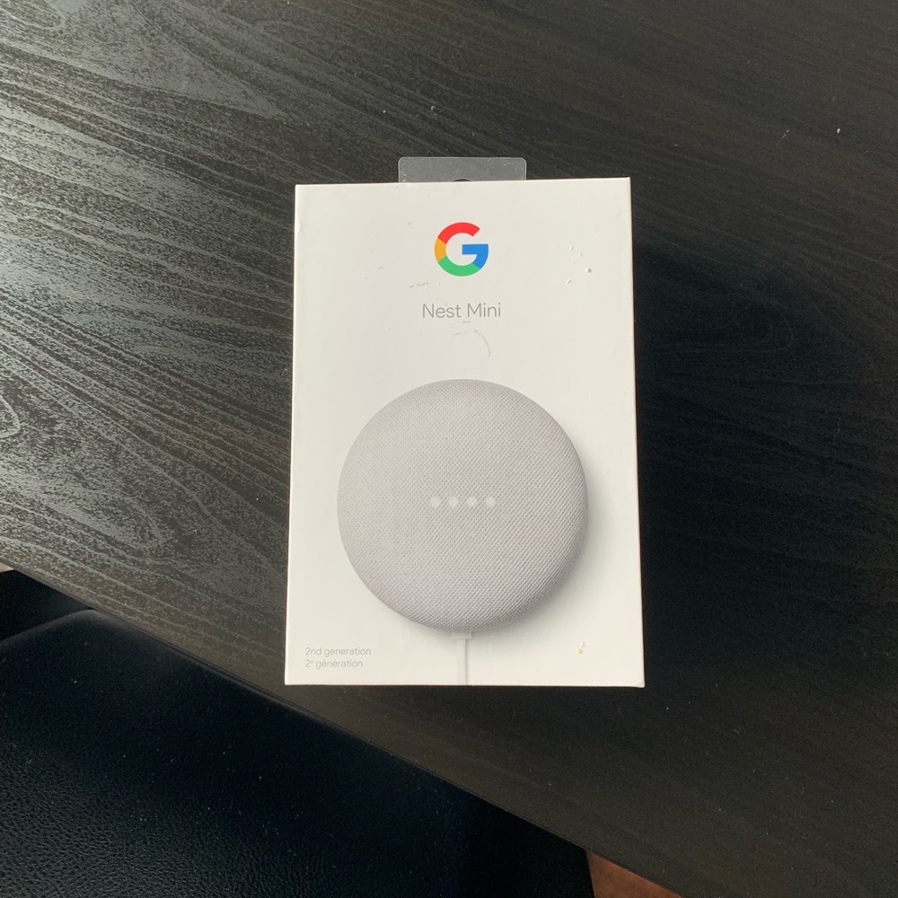Google Nest Mini 2nd Generation - Brand New in box - Never used